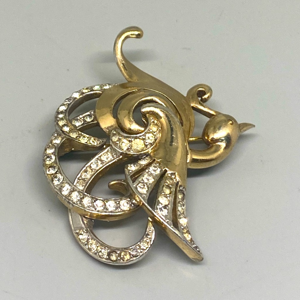 Authentic and Sophisticated Vintage Avian Brooch - BOUCHER